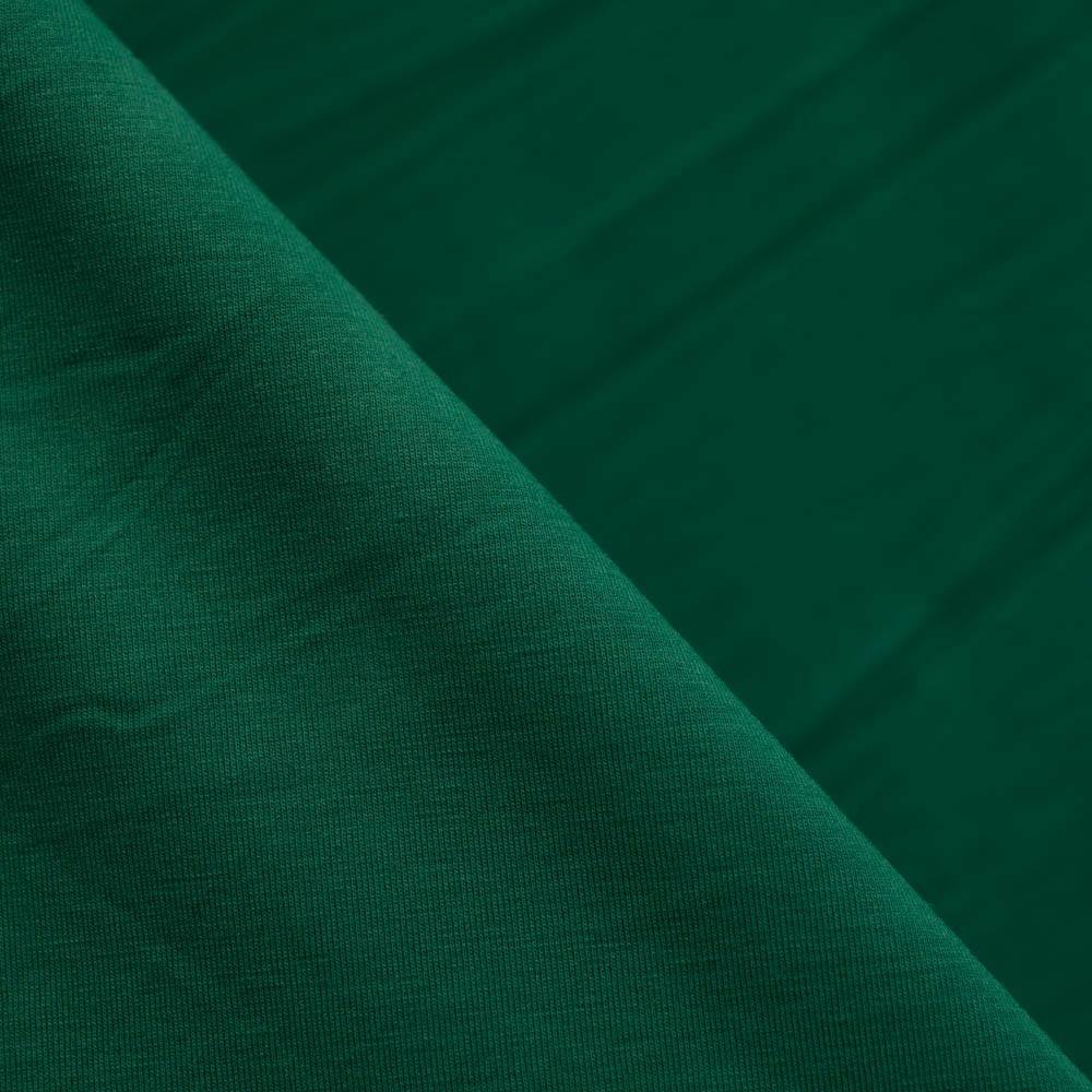 TISSU JERSEY BASIC VERT  x 10cm