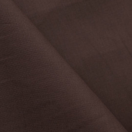 Doublure coton marron x 10cm
