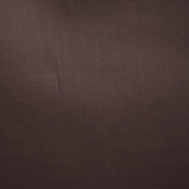 Doublure coton marron x 10cm