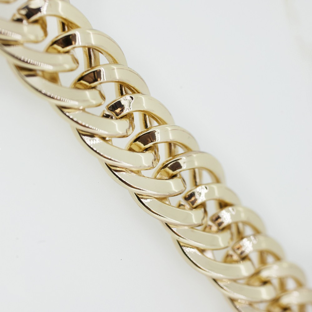 CHAINE METAL DORE 