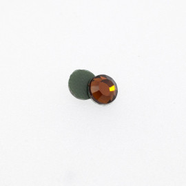 Strass rond cristal