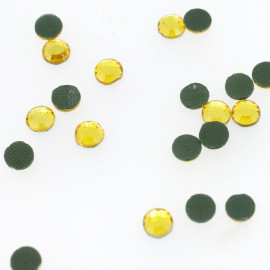 Strass rond citron
