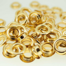 ŒILLET METAL OR 15mm 