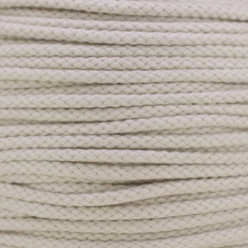 CORDON COTON TRESSÉ BEIGE x 1m