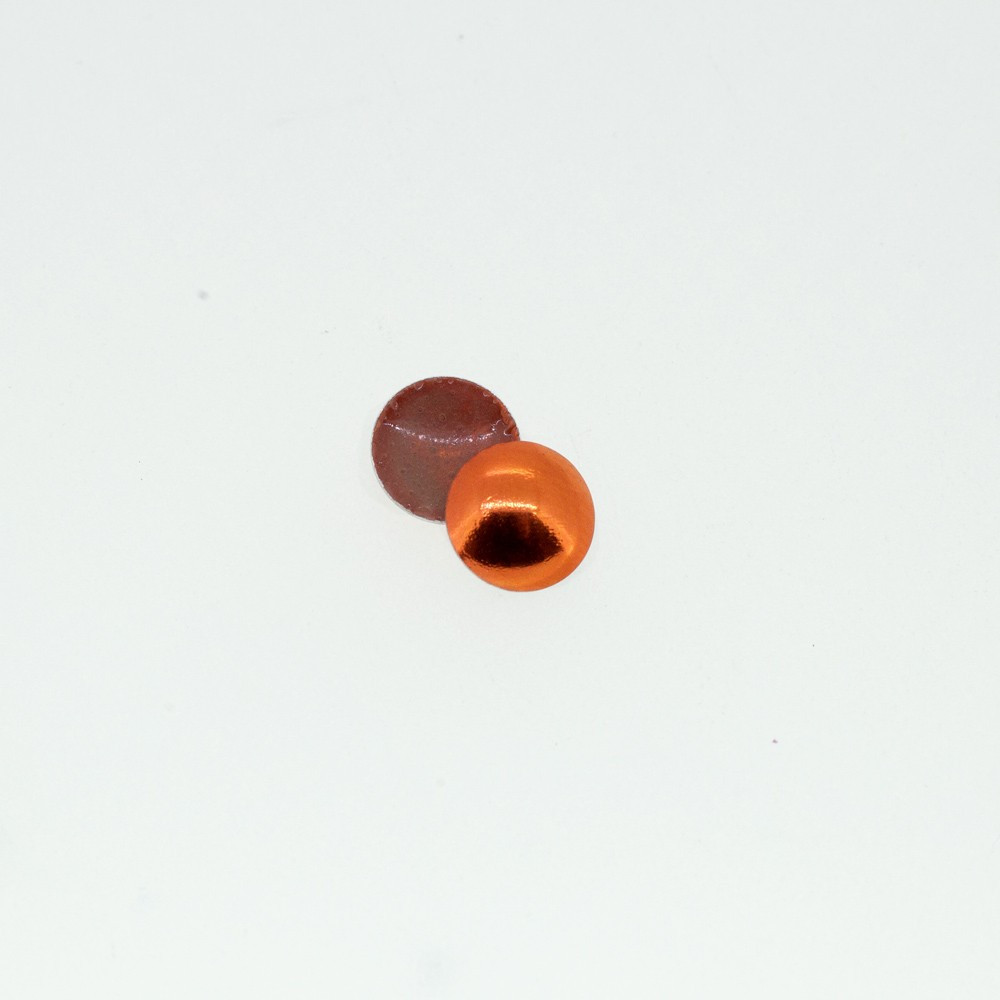 Clous bombés orange épicé