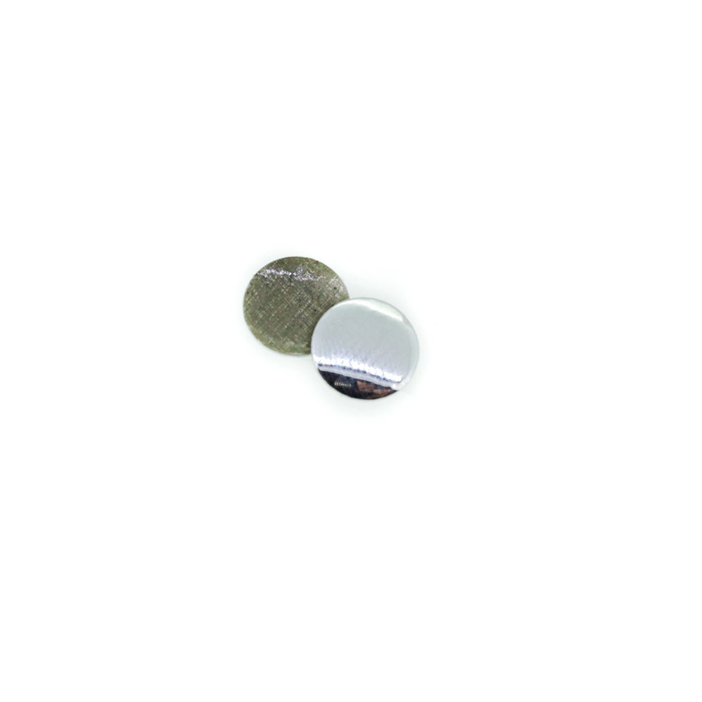 Clous plats argent