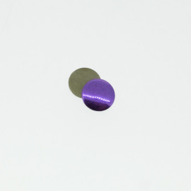 Clous plats myrtille clair