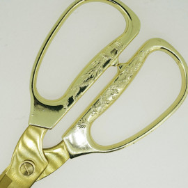 CISEAUX COUTURE MOTIF OR 19 CM