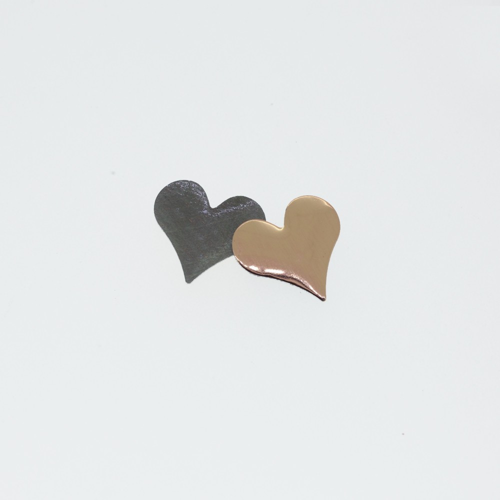 Clous coeur cuivre