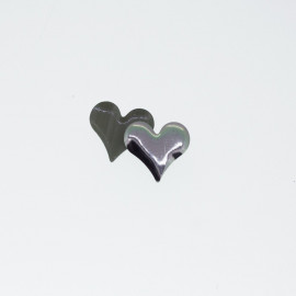 Clous coeur nickel