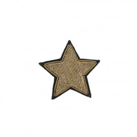 Broches brodées " Star "