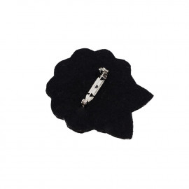 Broches brodées " Flower Power "