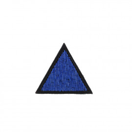 Broches brodées " Triangle " 