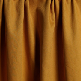 Tissu gabardine coton moutarde x 10cm  Pretty Mercerie - Mercerie en ligne 