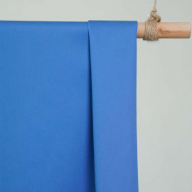 achat Tissu gabardine bleu  - pretty mercerie - mercerie en ligne