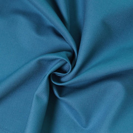 achat Tissu gabardine bleu paon - pretty mercerie - mercerie en ligne
