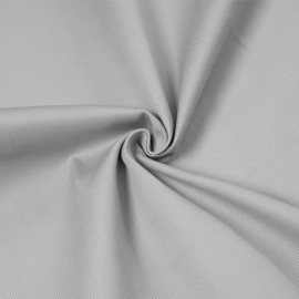 Tissu Jacquard Jardin d'hiver Blanc