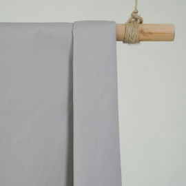 Tissu Jacquard Jardin d'hiver Blanc