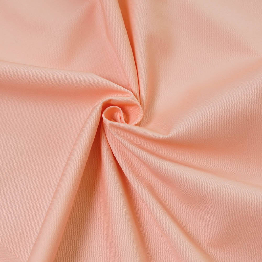achat Tissu gabardine rose corail pastel - pretty mercerie - mercerie en ligne