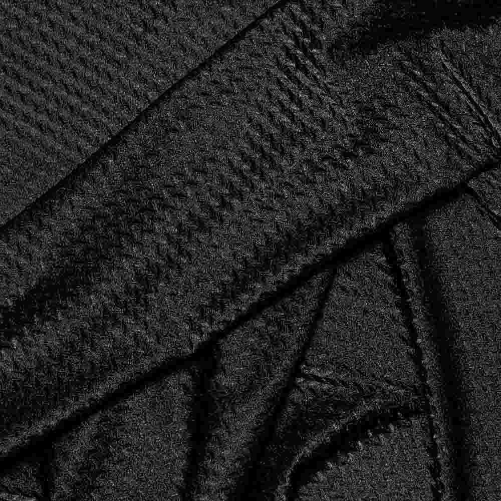 achat TISSU MAILLOT DE BAIN CHEVRON noir - Pretty Mercerie - mercerie en ligne