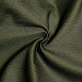 achat Tissu gabardine vert kaki  - pretty mercerie - mercerie en ligne