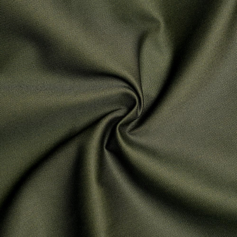 achat Tissu gabardine vert kaki  - pretty mercerie - mercerie en ligne