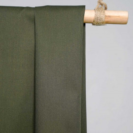 Tissu Jacquard Jardin d'hiver Blanc