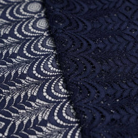 Tissu Jacquard Jardin d'hiver Blanc