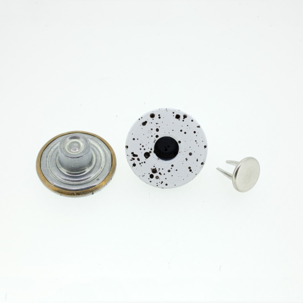 Bouton Jeans Effet peinture