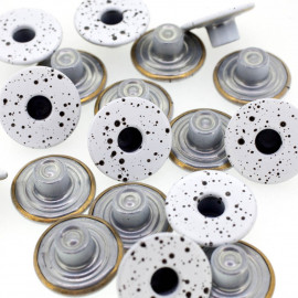Bouton Jeans Effet peinture