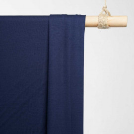 achat tissu jersey bambou bleu éclipse- pretty mercerie - mercerie en ligne
