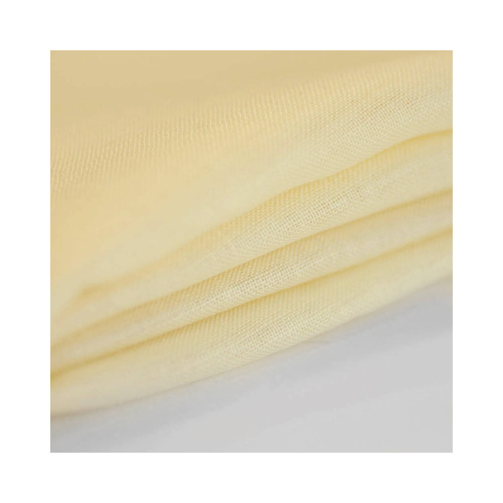 tissu lin jaune pastel - mercerie en ligne - pretty mercerie
