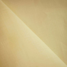 tissu lin jaune pastel - mercerie en ligne - pretty mercerie