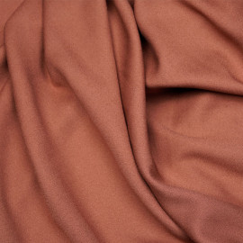 Tissu crêpe proviscose rose aragon - pretty mercerie - mercerie en ligne
