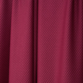 Tissu maillot de bain nid d'abeille beaujolais - mercerie en ligne - pretty mercerie