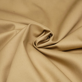Tissu gabardine beige - pretty mercerie - mercerie en ligne