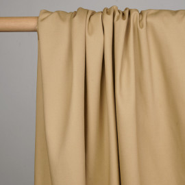Tissu gabardine beige - pretty mercerie - mercerie en ligne